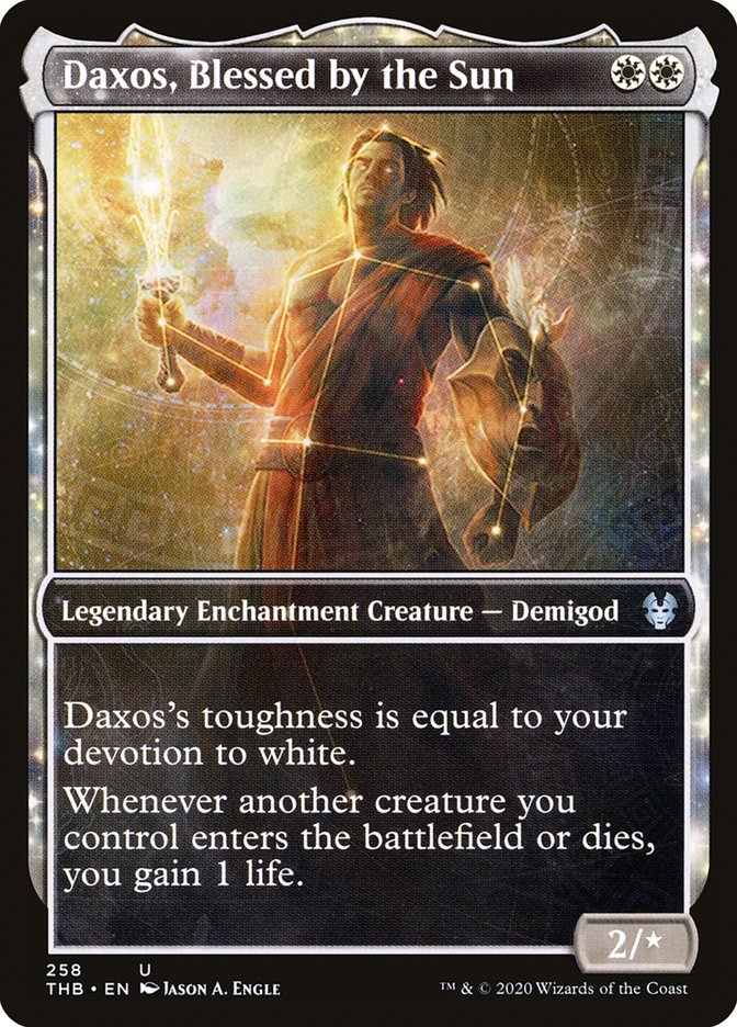 Daxos, Blessed by the Sun 258 (Theros Beyond Death)  | Good Games Adelaide SA