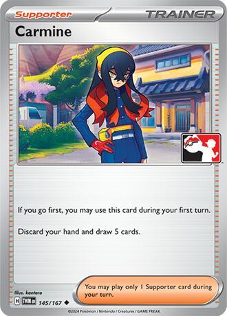 Carmine Series 6/7 103/131 (Prize Pack Series Cards)  | Good Games Adelaide SA