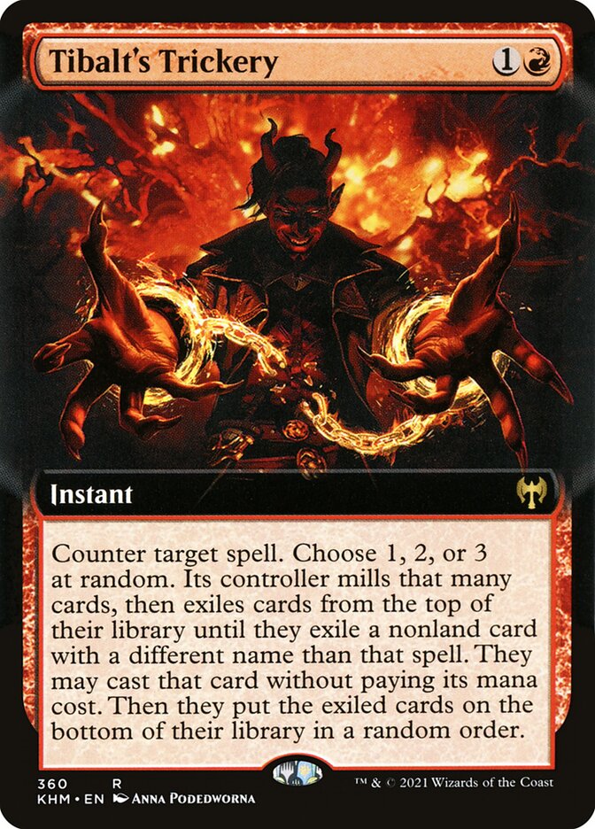 Tibalt's Trickery 360 (Kaldheim)  - Extended Art | Good Games Adelaide SA