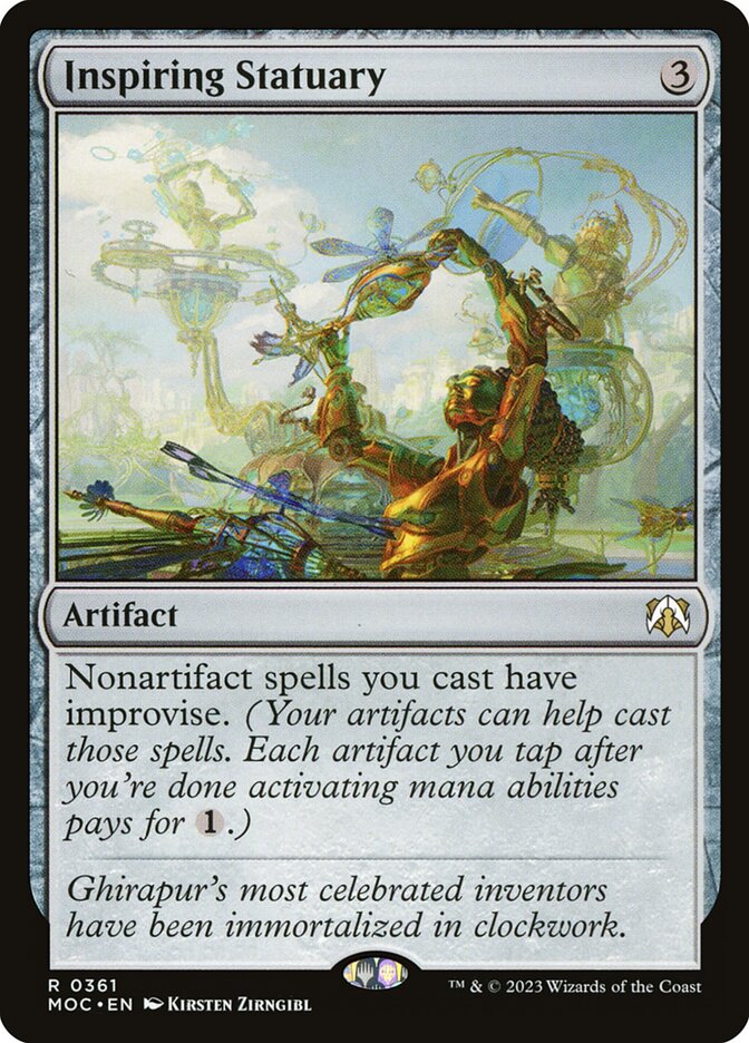 Inspiring Statuary 361 (Commander: March of the Machine)  | Good Games Adelaide SA