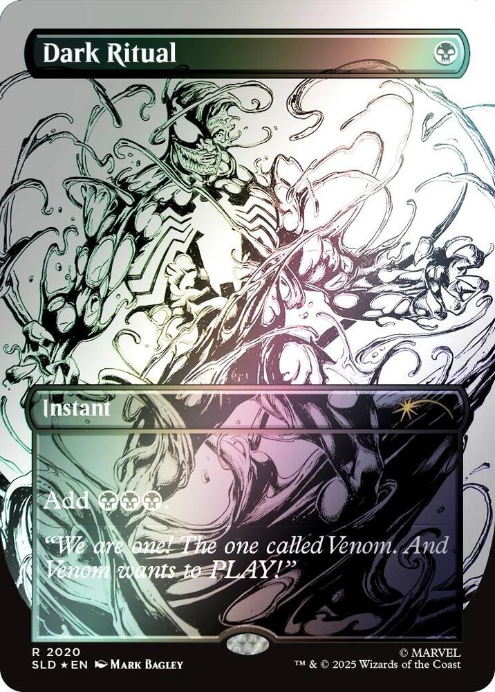 Dark Ritual 2020 Rainbow Foil 2020 (Secret Lair Drop Series)  - Foil | Good Games Adelaide SA