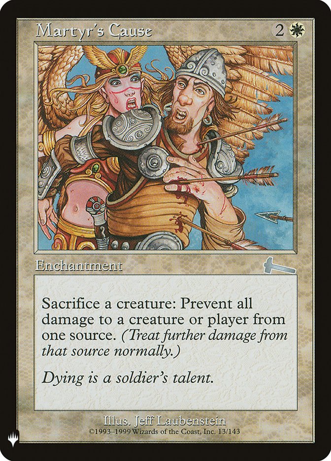 Martyr's Cause 13 (The List Reprints)  | Good Games Adelaide SA