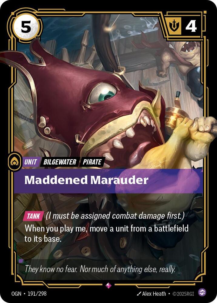 Maddened Marauder 191/298 (Origins)  - Foil | Good Games Adelaide SA