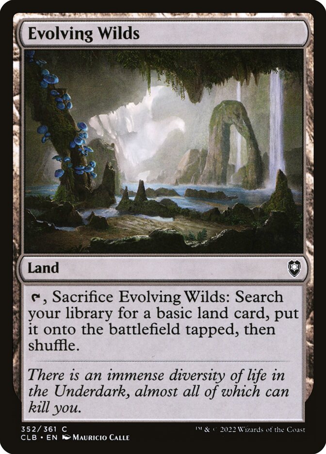 Evolving Wilds 352 (Commander Legends: Battle for Baldur's Gate)  | Good Games Adelaide SA