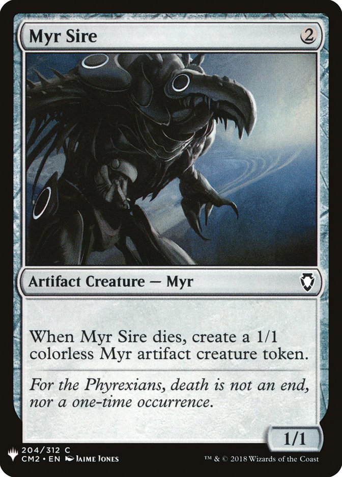 Myr Sire 204 (The List Reprints)  | Good Games Adelaide SA
