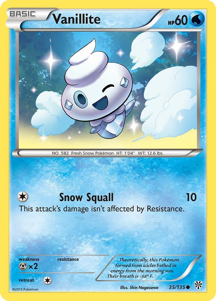 Vanillite 35/135 (Plasma Storm)  - Reverse Holofoil | Good Games Adelaide SA