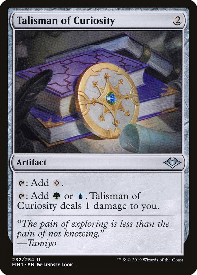 Talisman of Curiosity 232 (Modern Horizons)  - Foil | Good Games Adelaide SA