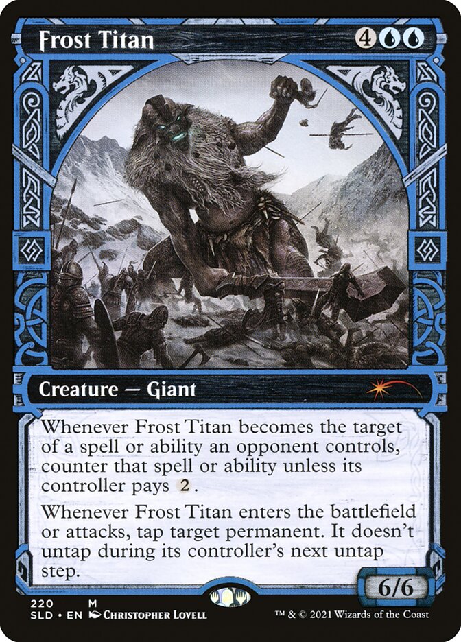 Frost Titan 220 (Secret Lair Drop Series)  - Foil | Good Games Adelaide SA