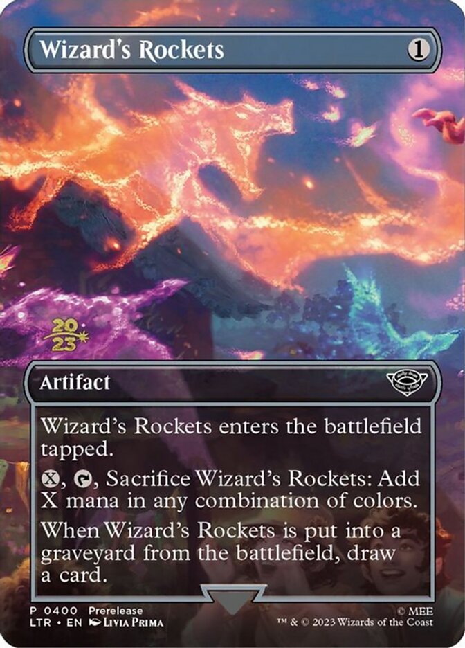Wizards Rockets 400 (Prerelease Cards)  - Foil | Good Games Adelaide SA