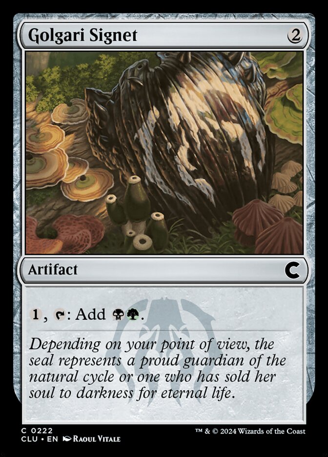 Golgari Signet 222 (Ravnica: Clue Edition)  | Good Games Adelaide SA