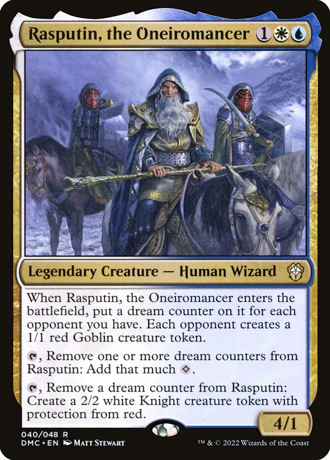 Rasputin, the Oneiromancer 40 (Commander: Dominaria United)  | Good Games Adelaide SA