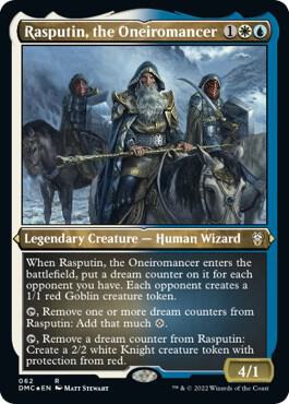 Rasputin the Oneiromancer Foil Etched 62 (Commander: Dominaria United)  - Foil | Good Games Adelaide SA