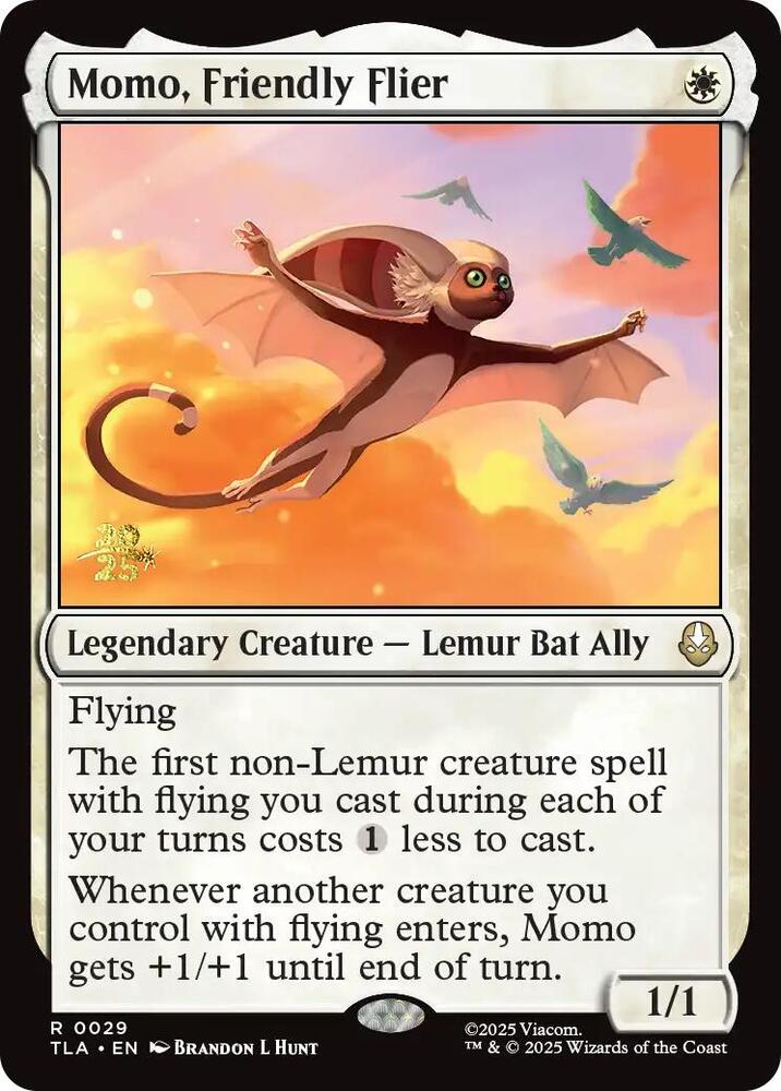 Momo Friendly Flier 29 (Prerelease Cards)  - Foil | Good Games Adelaide SA