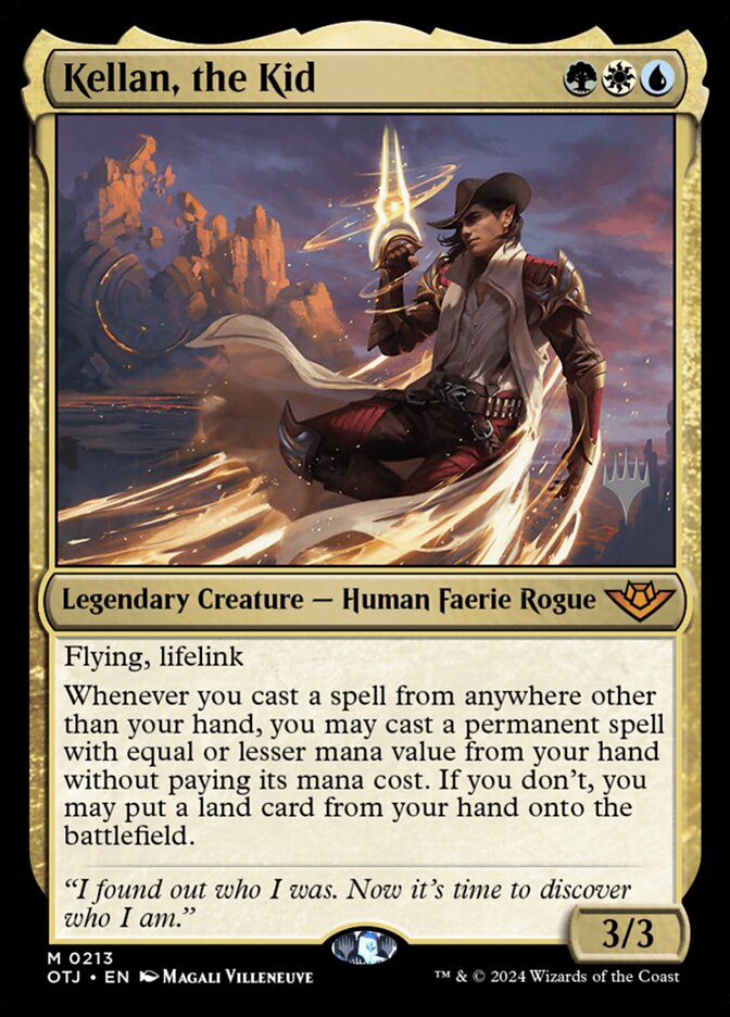 Kellan, the Kid 213 (Promo Pack: Outlaws of Thunder Junction)  - Foil | Good Games Adelaide SA