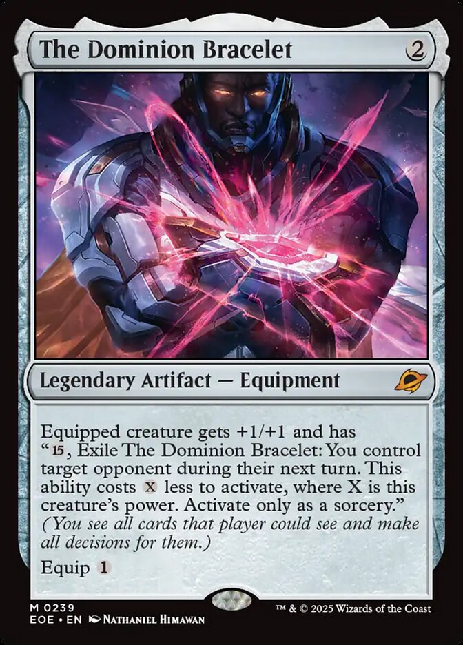 The Dominion Bracelet 239 (Edge of Eternities)  - Foil | Good Games Adelaide SA