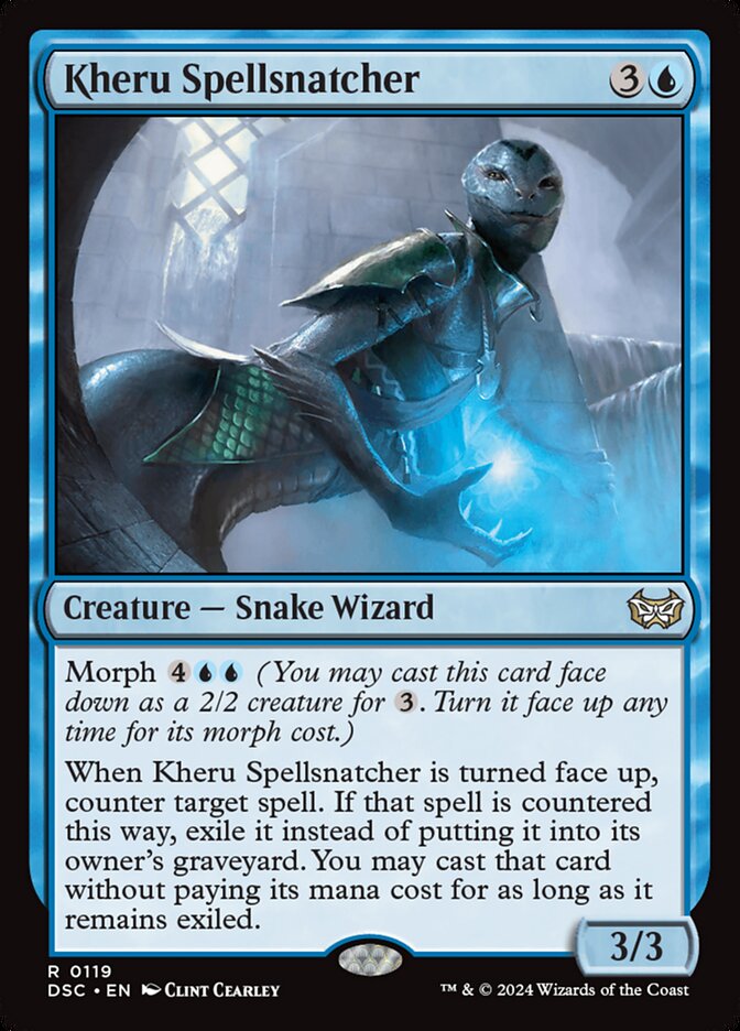 Kheru Spellsnatcher 119 (Commander: Duskmourn: House of Horror)  | Good Games Adelaide SA