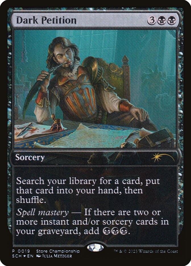 Dark Petition 19 (Game Day & Store Championship Promos)  - Full Art Foil | Good Games Adelaide SA