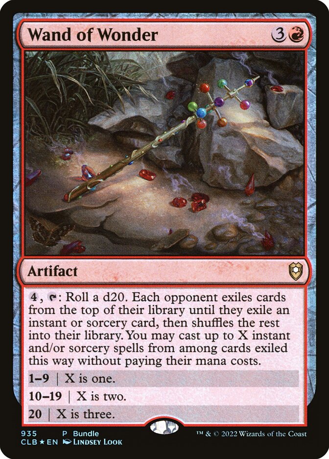 Wand of Wonder CLB Bundle 935 (Unique and Miscellaneous Promos)  - Foil | Good Games Adelaide SA