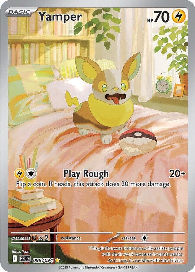 Yamper 099/094 (ME02: Phantasmal Flames)  - Holofoil | Good Games Adelaide SA