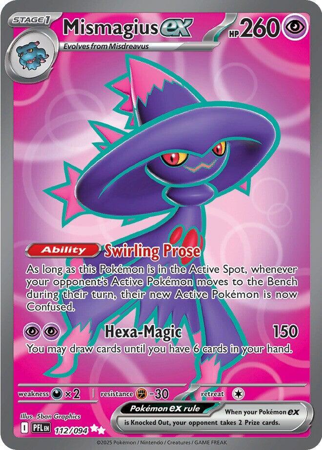 Mismagius ex 112/094 (ME02: Phantasmal Flames)  - Holofoil | Good Games Adelaide SA