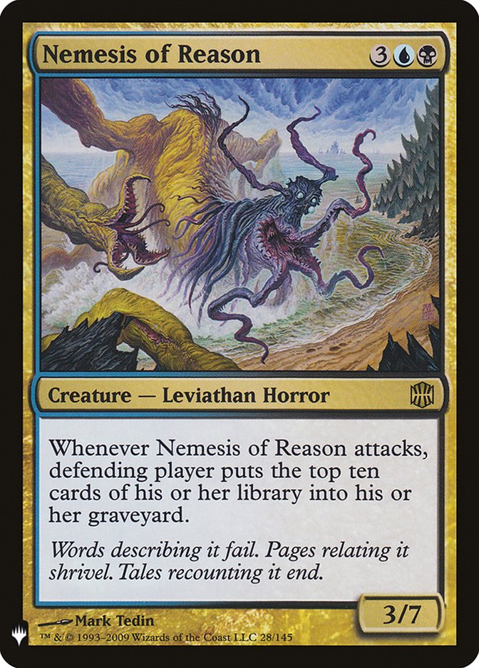 Nemesis of Reason 28/145 (The List Reprints)  | Good Games Adelaide SA
