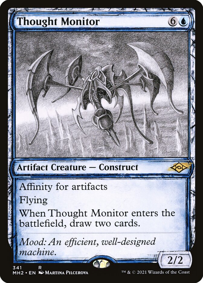 Thought Monitor Showcase 341 (Modern Horizons 2)  - Foil | Good Games Adelaide SA