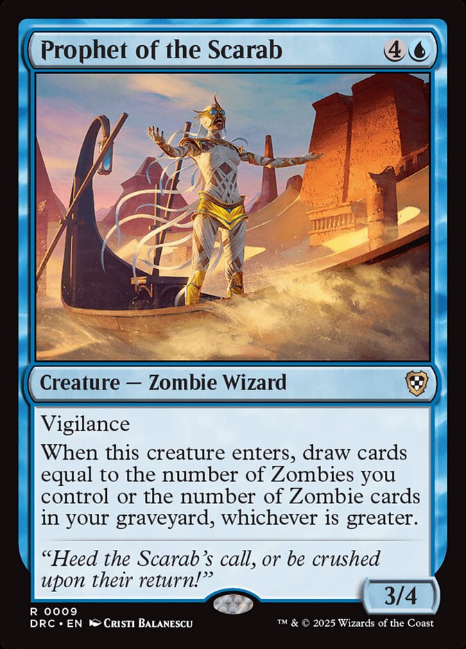 Prophet of the Scarab 9 (Commander: Aetherdrift)  | Good Games Adelaide SA