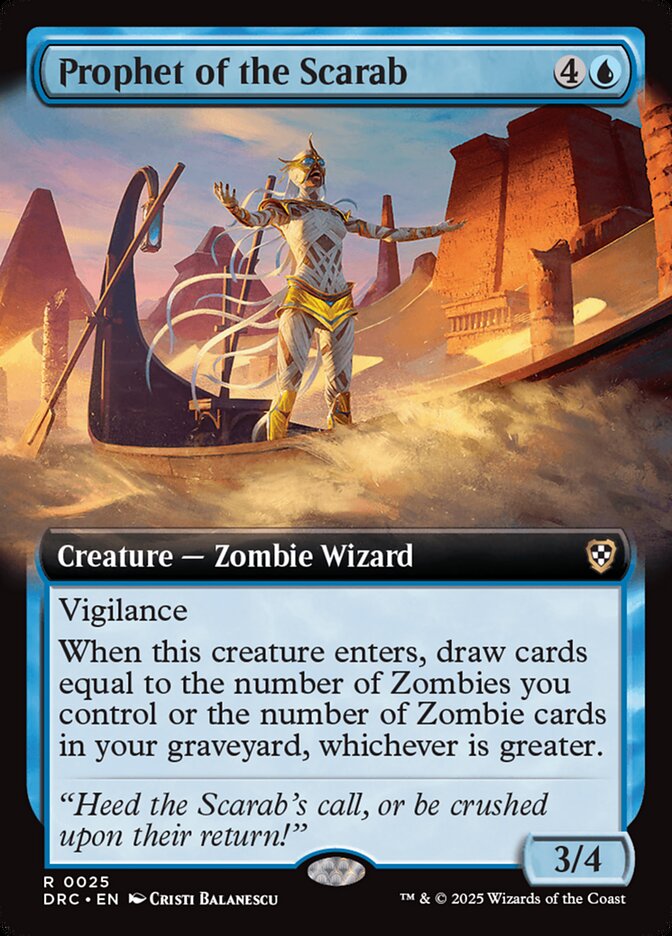Prophet of the Scarab 25 (Commander: Aetherdrift)  | Good Games Adelaide SA
