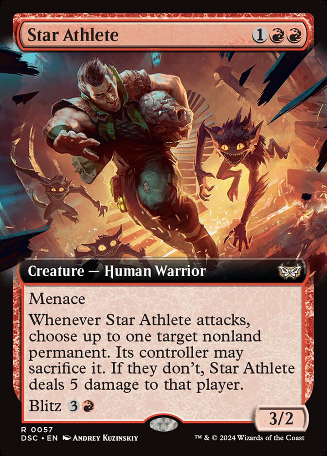 Star Athlete 57 (Commander: Duskmourn: House of Horror)  | Good Games Adelaide SA
