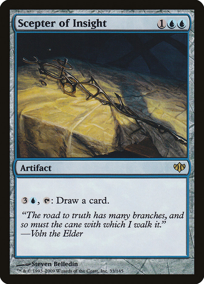 Scepter of Insight 33 (Conflux)  - Foil | Good Games Adelaide SA