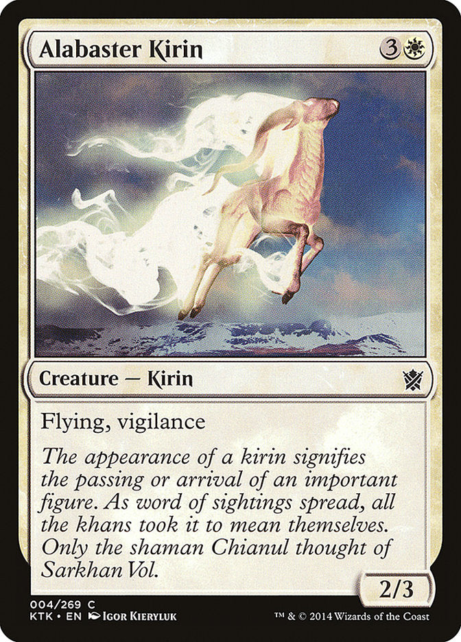 Alabaster Kirin 4 (Khans of Tarkir)  | Good Games Adelaide SA