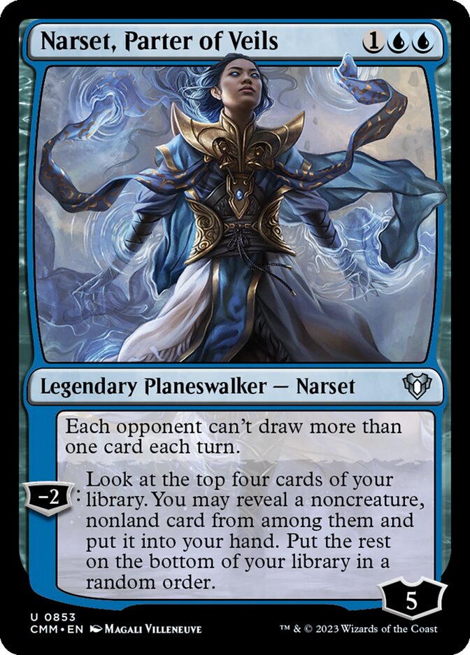 Narset, Parter of Veils 853 (Commander Masters)  | Good Games Adelaide SA