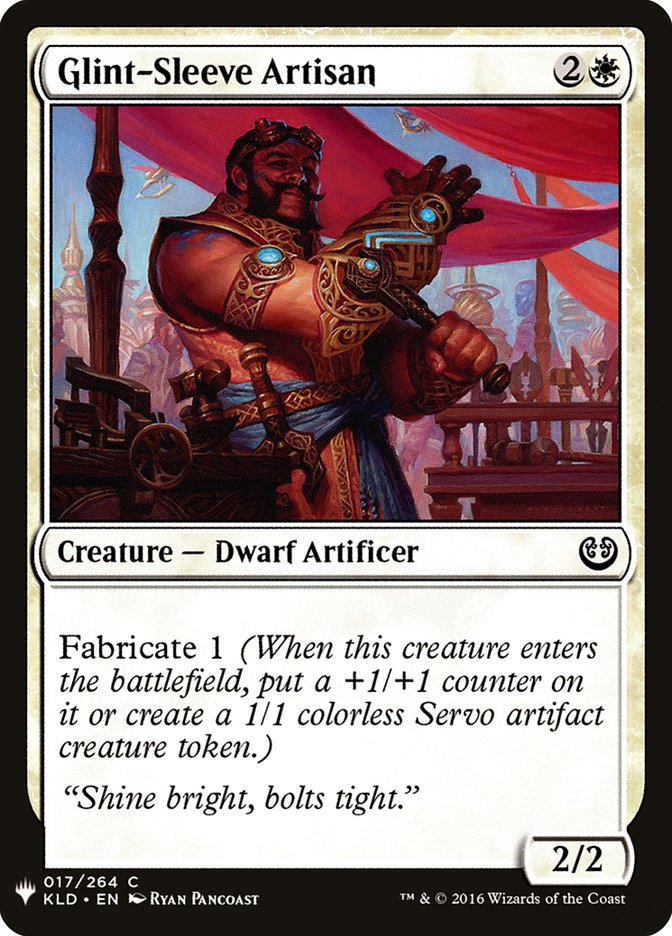 Glint-Sleeve Artisan 17 (The List Reprints)  | Good Games Adelaide SA