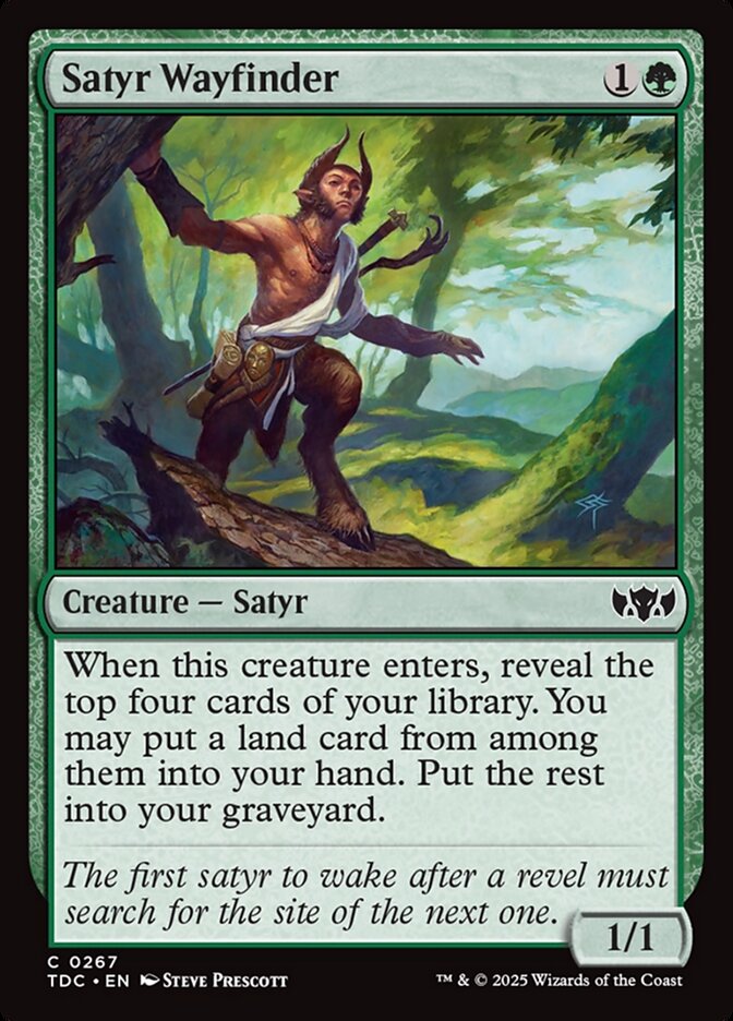 Satyr Wayfinder 267 (Commander: Tarkir: Dragonstorm)  | Good Games Adelaide SA