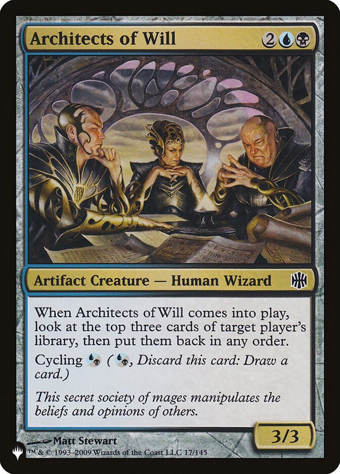 Architects of Will 17/145 (The List Reprints)  | Good Games Adelaide SA