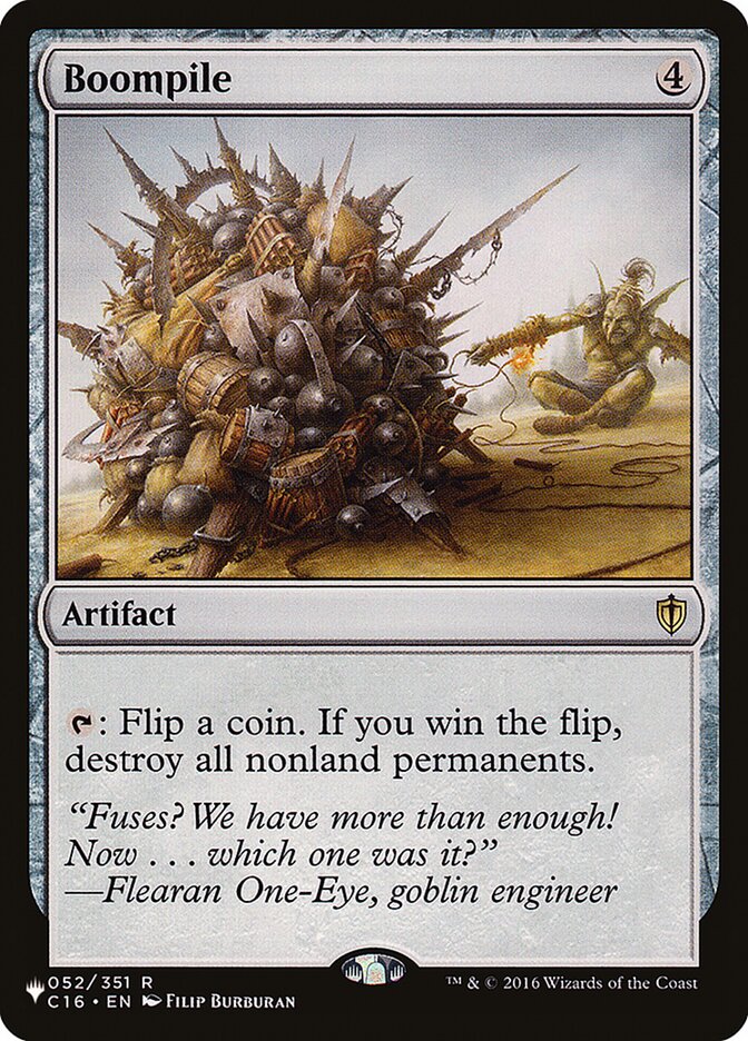 Boompile 052/351 (The List Reprints)  | Good Games Adelaide SA