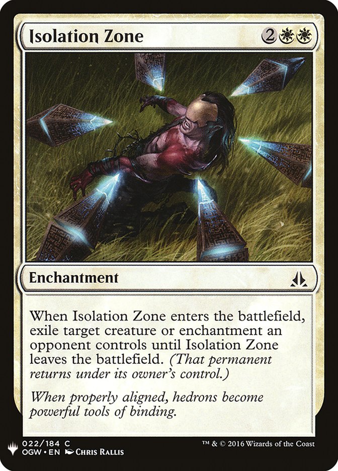 Isolation Zone 22 (The List Reprints)  | Good Games Adelaide SA