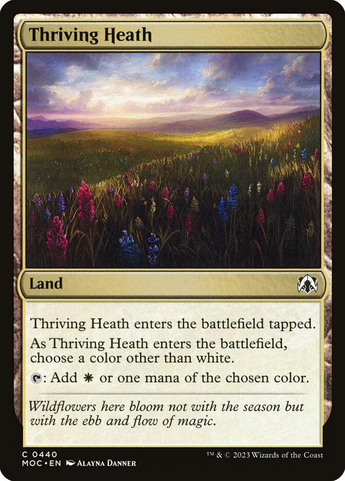 Thriving Heath 440 (Commander: March of the Machine)  | Good Games Adelaide SA