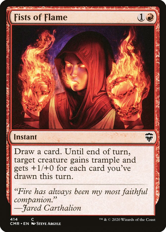 Fists of Flame 414 (Commander Legends)  | Good Games Adelaide SA