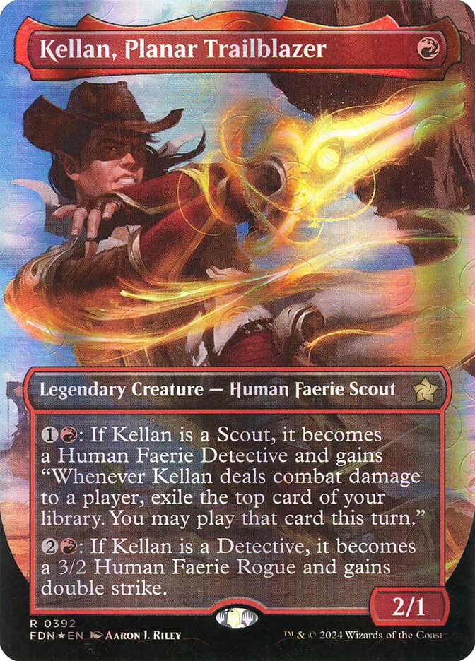 Kellan, Planar Trailblazer 392 (Foundations)  - Foil | Good Games Adelaide SA