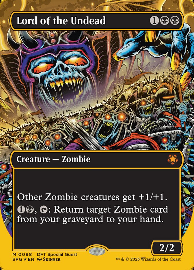 Lord of the Undead 98 (Special Guests)  - Borderless First-Place Foil | Good Games Adelaide SA