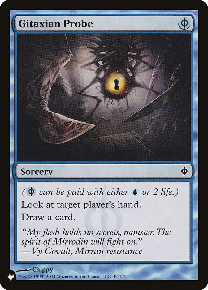 Gitaxian Probe 35/175 (The List Reprints)  | Good Games Adelaide SA