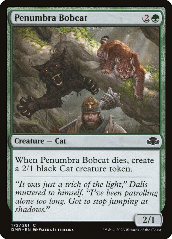 Penumbra Bobcat 172 (Dominaria Remastered)  - Foil | Good Games Adelaide SA