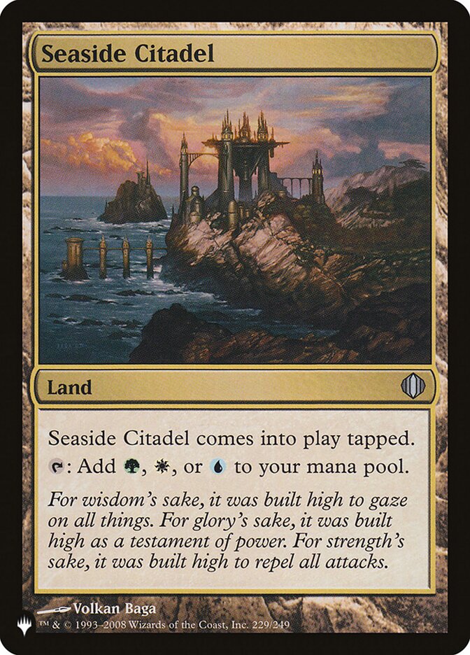 Seaside Citadel 229 (The List Reprints)  | Good Games Adelaide SA