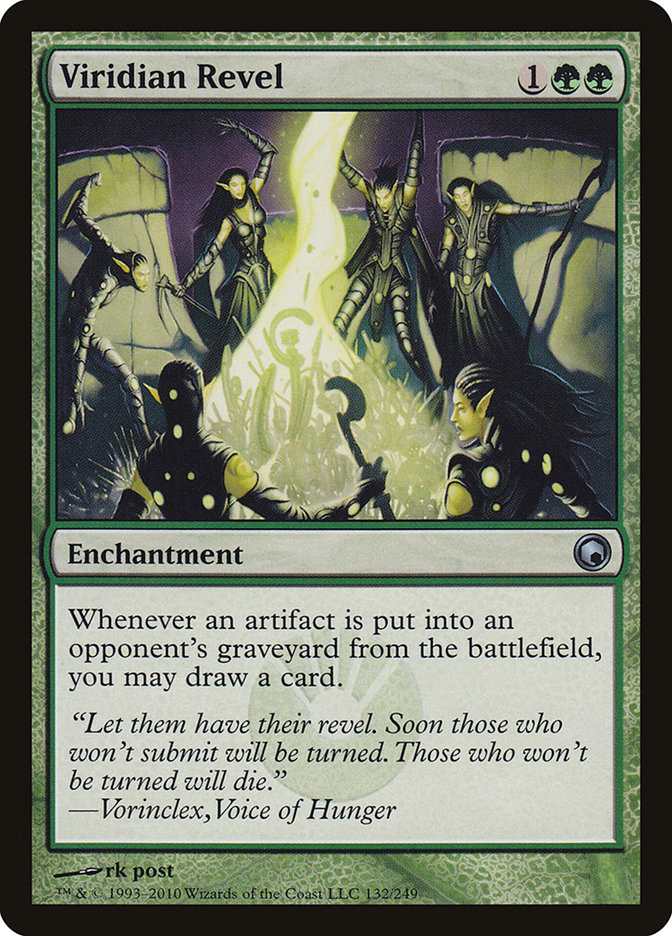Viridian Revel 132 (Scars of Mirrodin)  | Good Games Adelaide SA