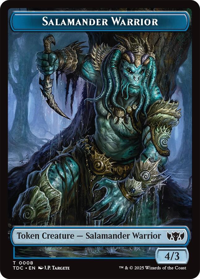 Salamander Warrior // Zombie Druid 8 // 10 (Commander: Tarkir: Dragonstorm)  | Good Games Adelaide SA