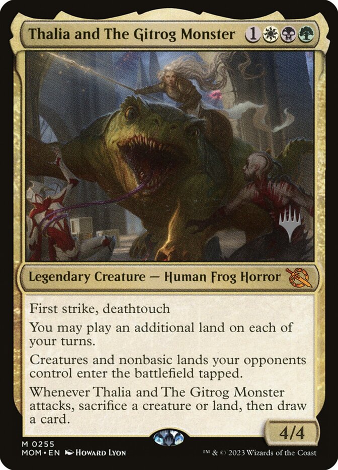 Thalia and The Gitrog Monster 255 (Promo Pack: March of the Machine)  | Good Games Adelaide SA
