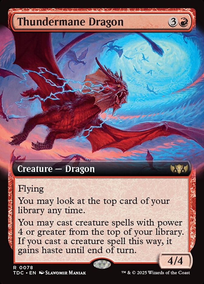 Thundermane Dragon 78 (Commander: Tarkir: Dragonstorm)  | Good Games Adelaide SA