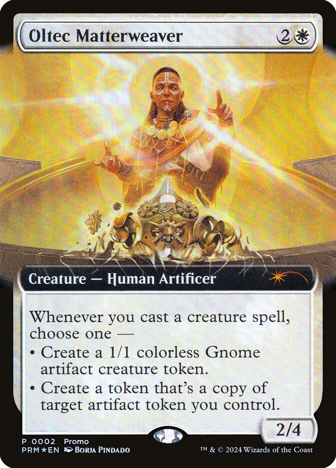 Oltec Matterweaver Extended Art 2 (Launch Party & Release Event Promos)  - Extended Art Foil | Good Games Adelaide SA