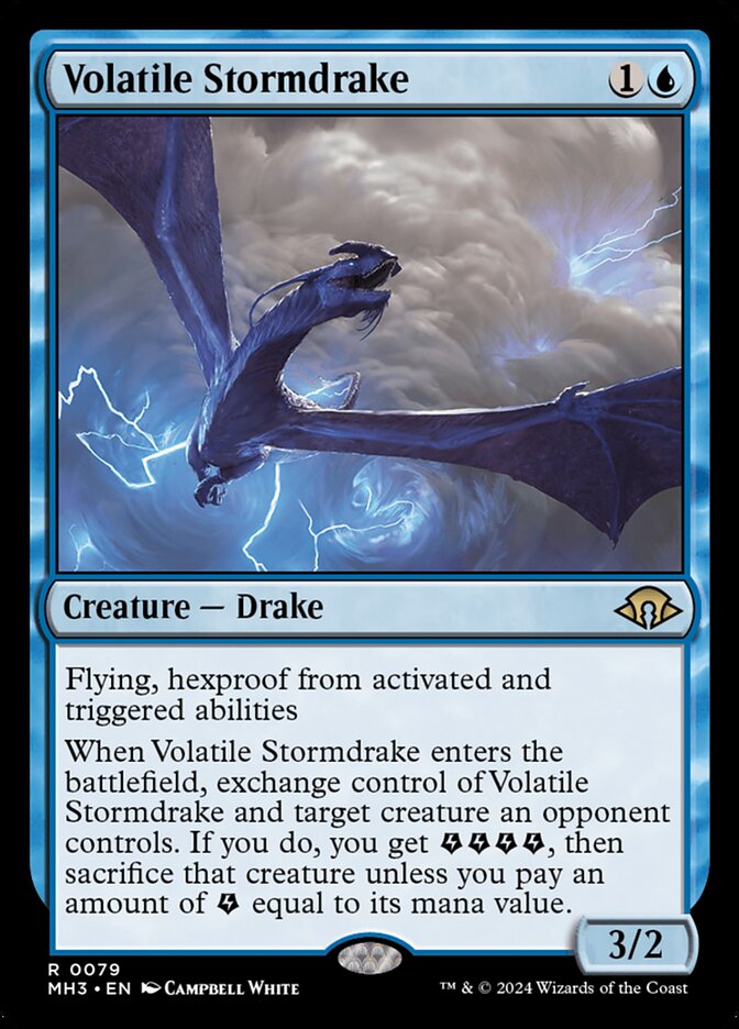 Volatile Stormdrake 79 (Modern Horizons 3)  | Good Games Adelaide SA